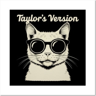 taylors cat version Posters and Art